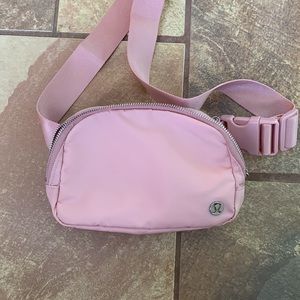 Lululemon wear everywhere belt bag pink original version new without tags